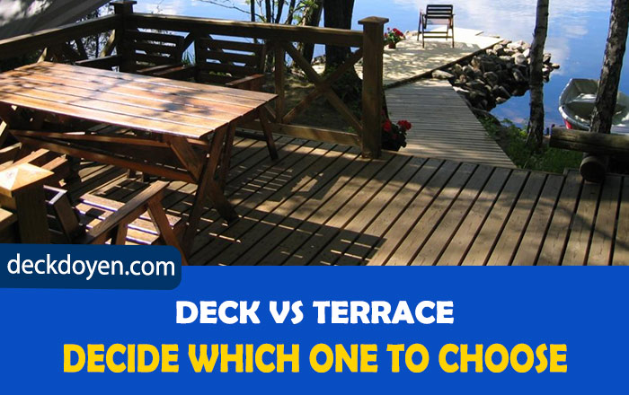 Deck VS Terrace Difference Explained 