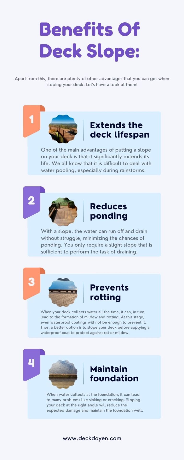 Should A Deck Be Level Or Sloped? Detailed Answer!