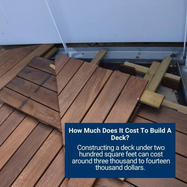 How Much Does It Cost To Build A Deck?