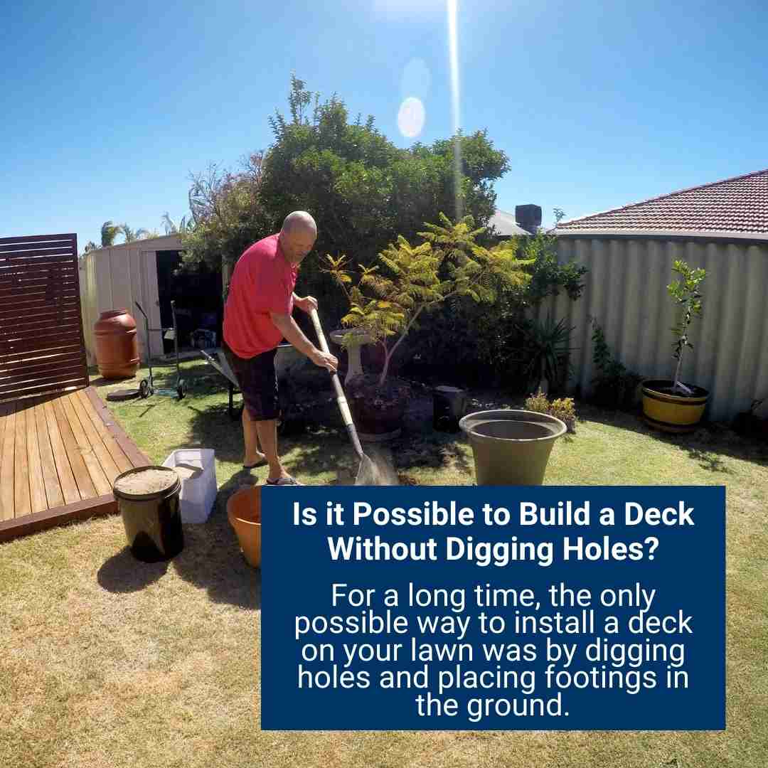 How to Build a Deck Without Digging Holes? Step by Step Guide