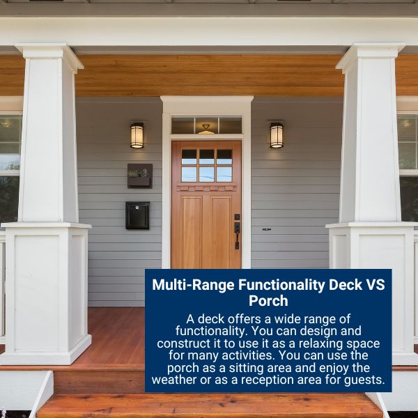 Multi-Range Functionality Deck VS Porch