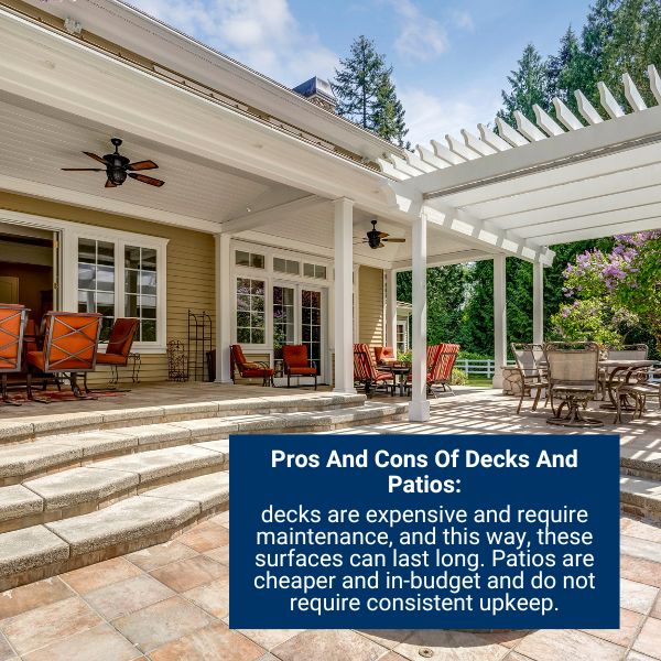 Pros And Cons Of Decks And Patios