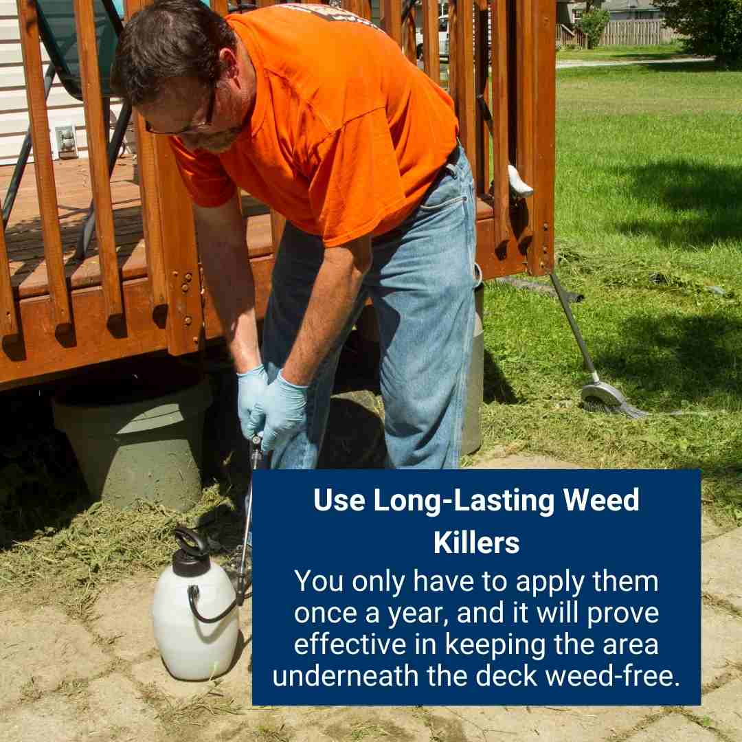 What To Put Under Deck To Prevent Weeds? 6 Different Options