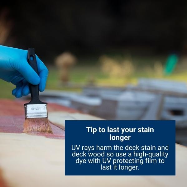 How Long Does Deck Stain Last