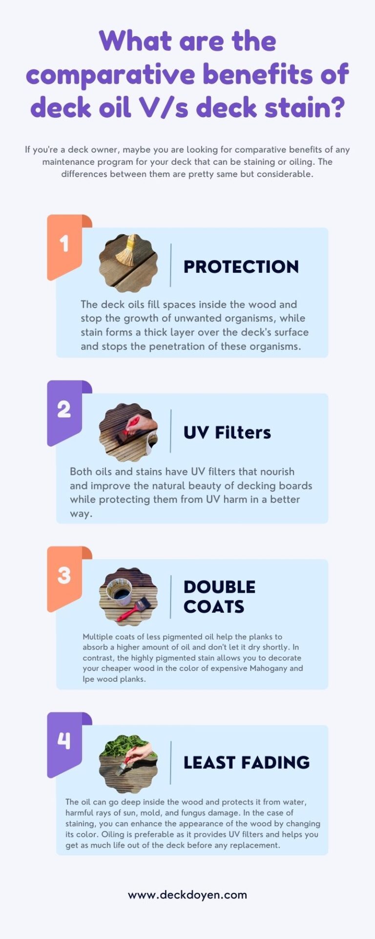 Deck Oil vs Stain, Which Is Best When And Where To Use?