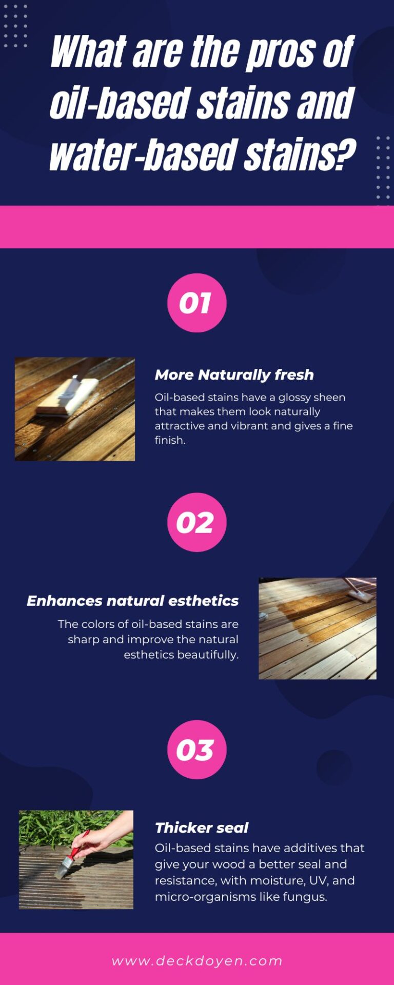 Oil Vs WaterBased Deck Stain Which Is Better And Why?